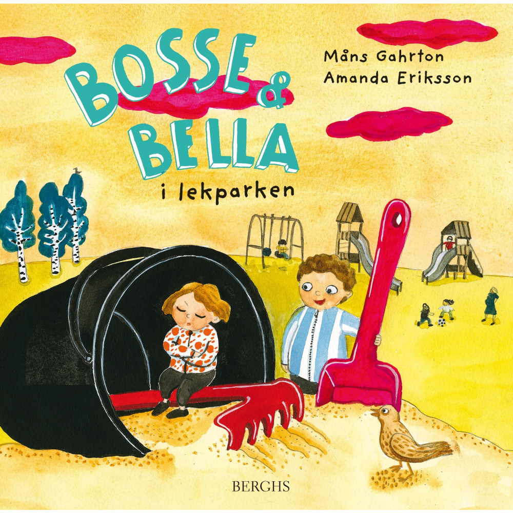 Produktbild för Bosse & Bella i lekparken (inbunden)