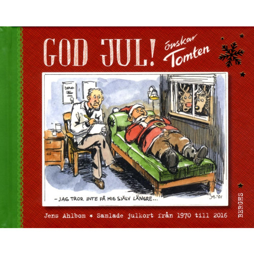 Jens Ahlbom God Jul önskar Tomten (inbunden)