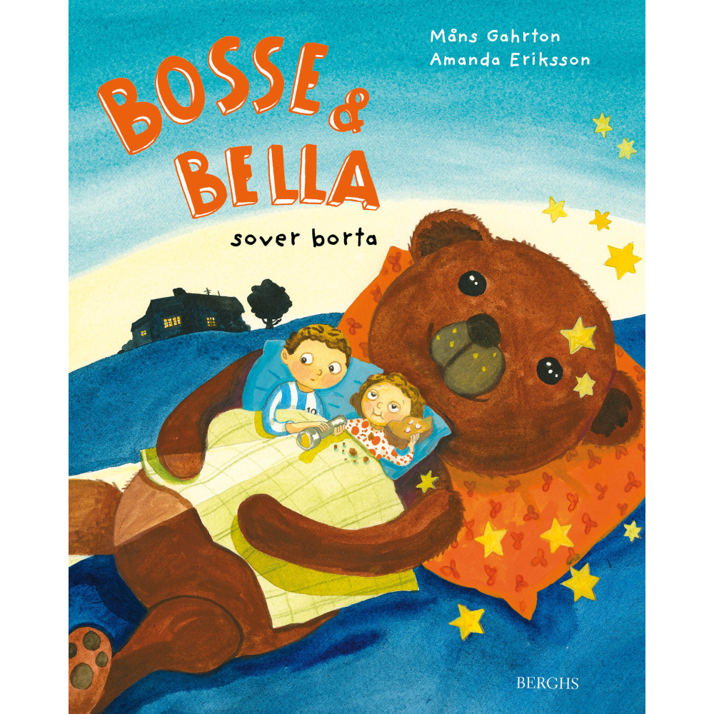 Produktbild för Bosse & Bella sover borta (inbunden)