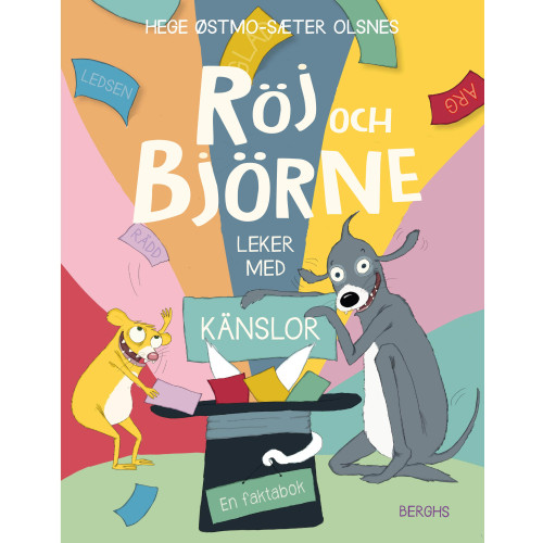 Hege Østmo-Sæter Olsnes Röj och Björne leker med känslor (inbunden)