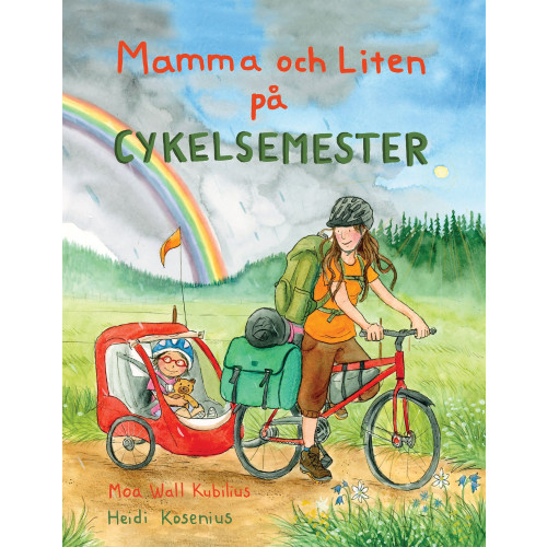 Moa Wall Kubilius Mamma och Liten på cykelsemester (inbunden)