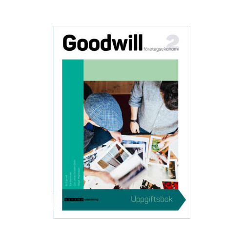Bo Egervall Goodwill Företagsekonomi 2 Uppgiftsbok (häftad)