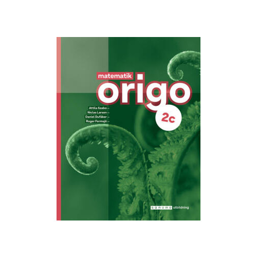 Attila Szabo Matematik Origo 2c (häftad)
