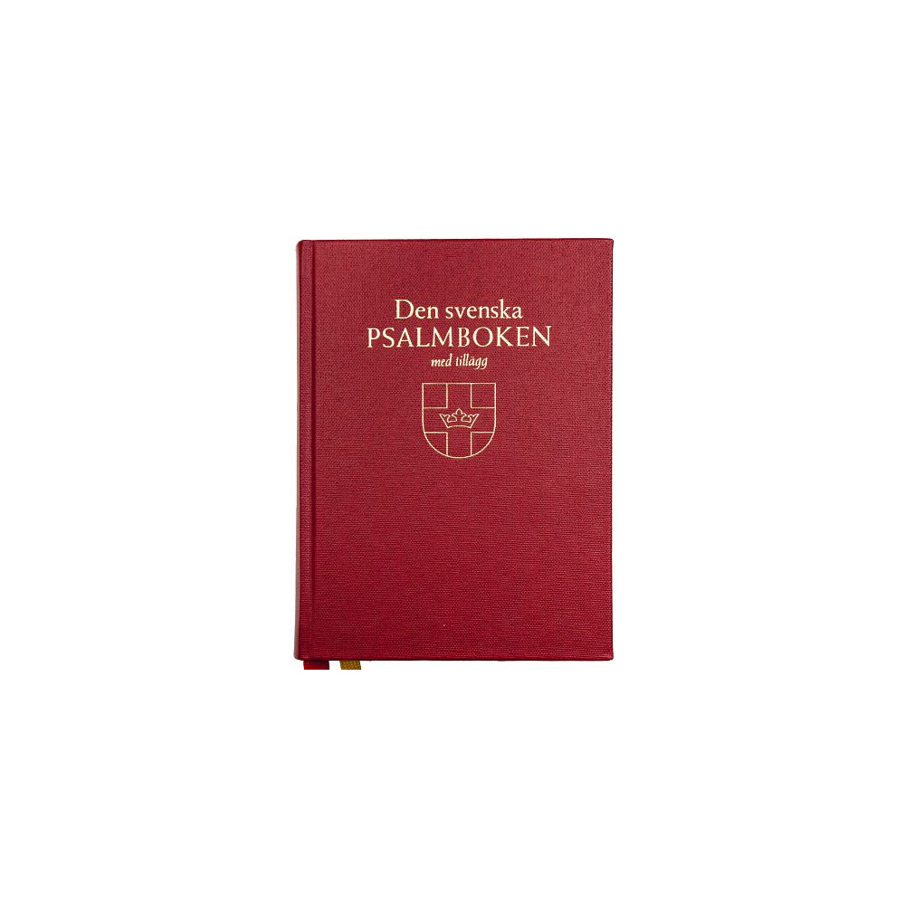Produktbild för Den svenska psalmboken med tillägg (bänkpsalmbok) (inbunden)