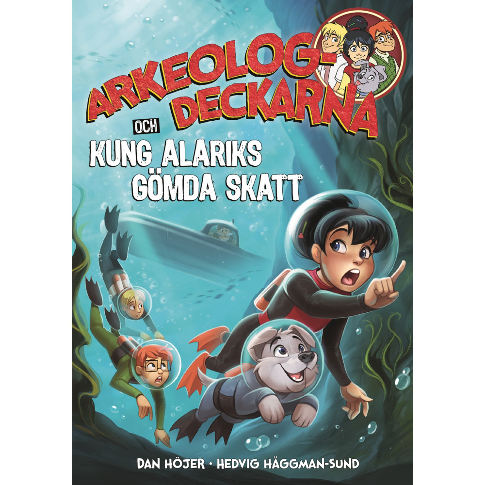 Produktbild för Arkeologdeckarna och Kung Alariks gömda skatt (bok, kartonnage)
