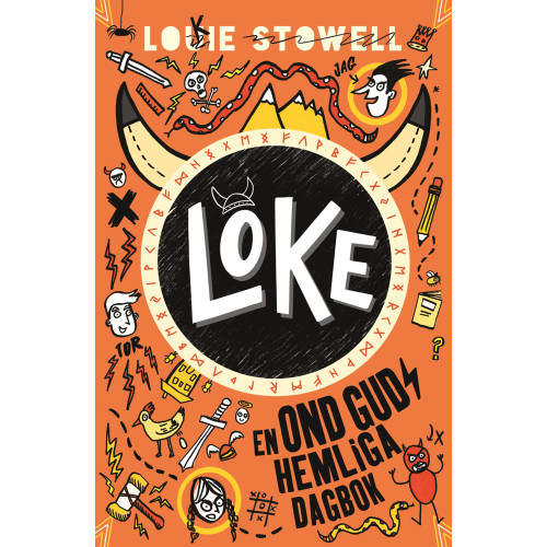 Louie Stowell Loke :  en ond guds hemliga dagbok (bok, danskt band)