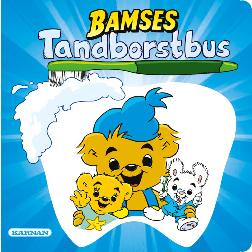Joakim Gunnarsson Bamses tandborstbus (bok, board book)