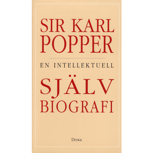 Karl R Popper En intellektuell självbiografi (häftad)