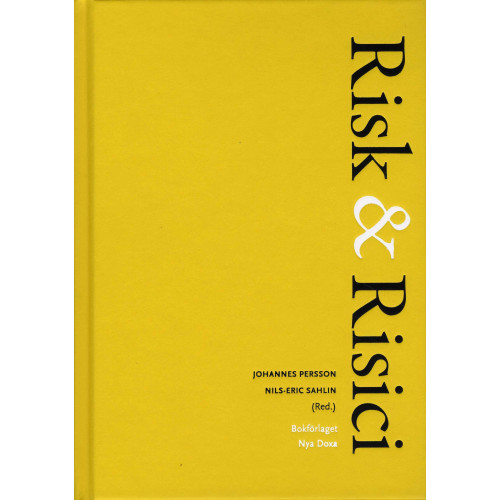 Bokförlaget Nya Doxa Risk & Risici (inbunden)