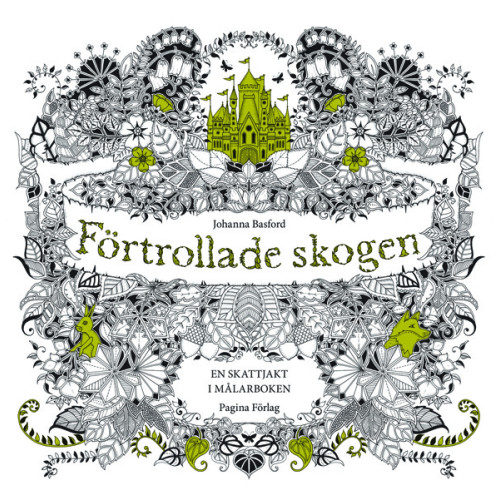 Pagina Förlag Förtrollade skogen - en målarbok (häftad)