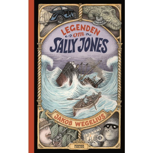 Jakob Wegelius Legenden om Sally Jones (inbunden)