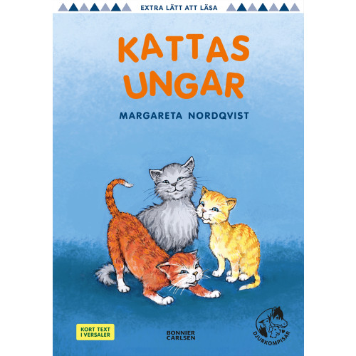 Margareta Nordqvist Kattas ungar (bok, kartonnage)