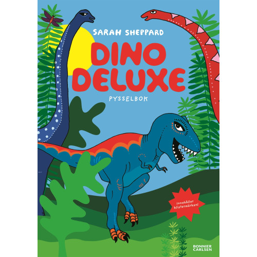 Sarah Sheppard Dino deluxe : pysselbok med klistermärken (häftad)