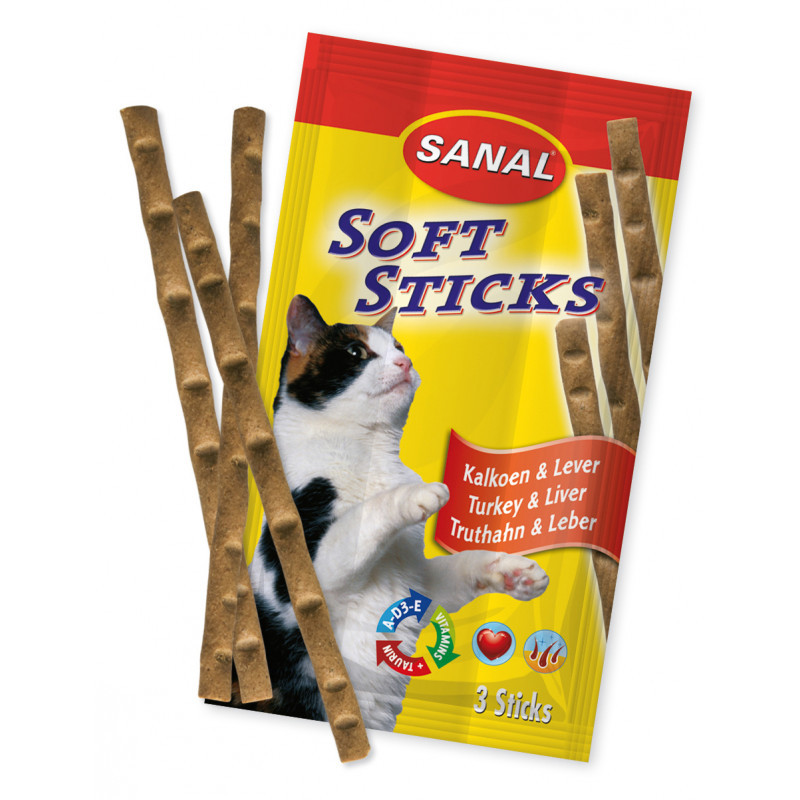 Produktbild för Soft Sticks kalkon 3st