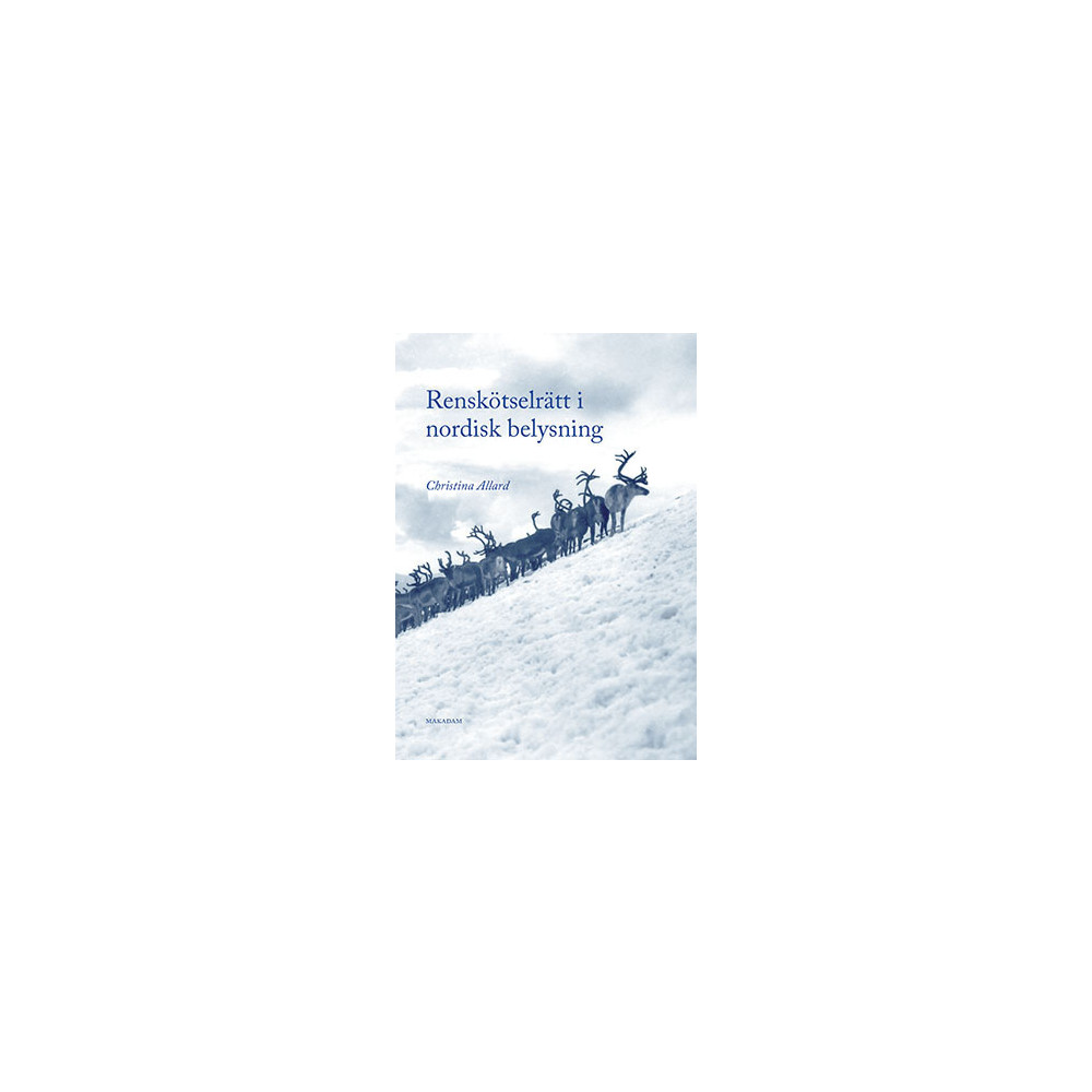 Produktbild för Renskötselrätt i nordisk belysning (bok, danskt band)