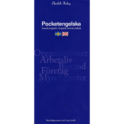 Ekerlids Pocketengelska : svensk-engelsk, engelsk-svensk ordbok (häftad)