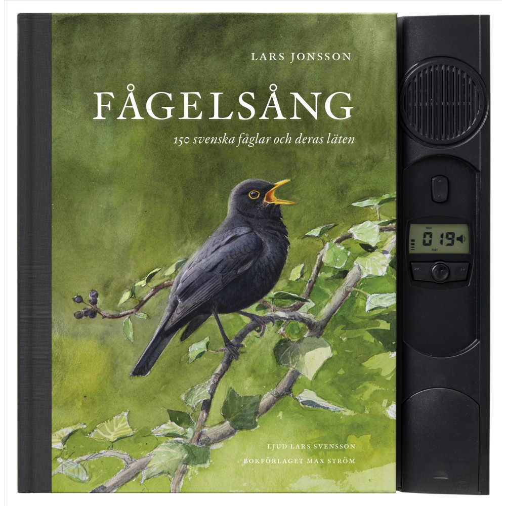 Produktbild för Fågelsång : 150 svenska fåglar och deras läten (bok, halvklotband)