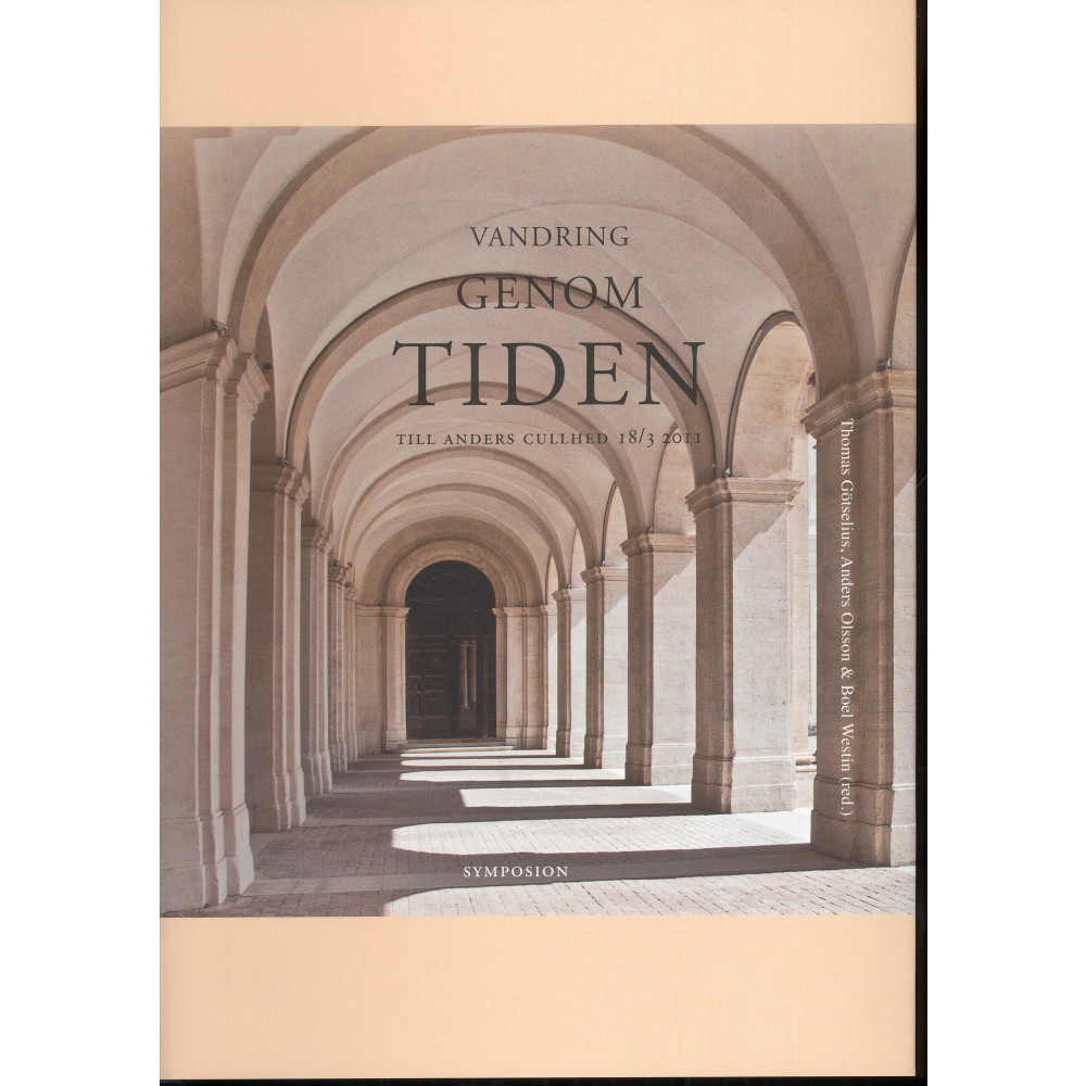 Produktbild för Vandring genom tiden : till Anders Cullhed 18/3 2011 (inbunden)