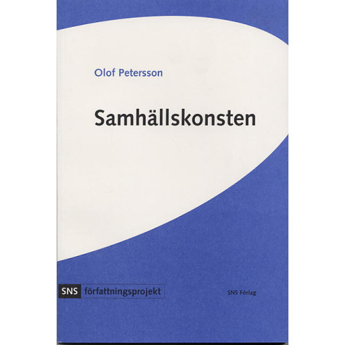 Olof Petersson Samhällskonsten (häftad)