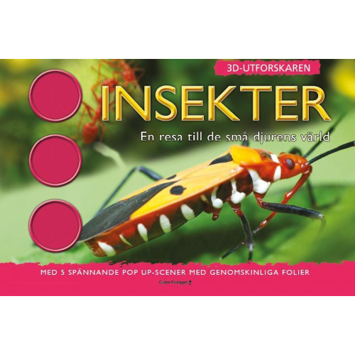 Jen Green 3D-Utforskaren : Insekter (bok, kartonnage)