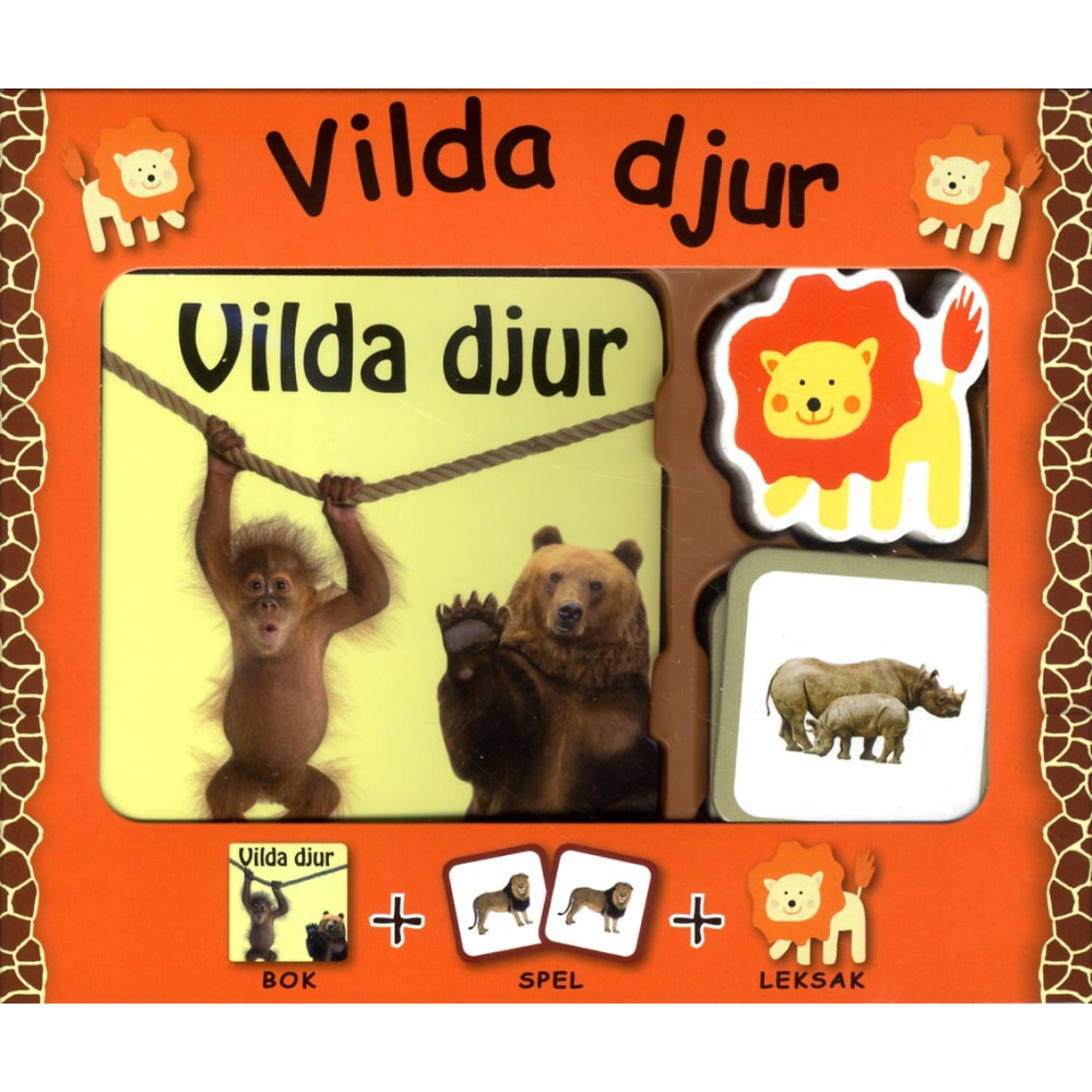 Produktbild för Vilda djur (inbunden)