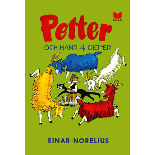 Einar Norelius Petter och hans fyra getter (bok, board book)