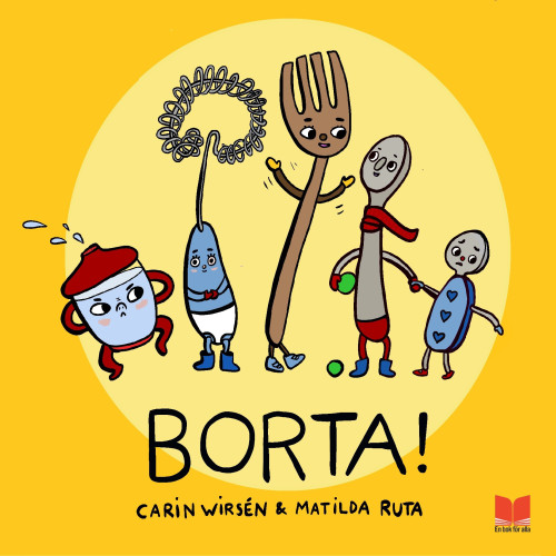 Carin Wirsén Borta! (bok, board book)