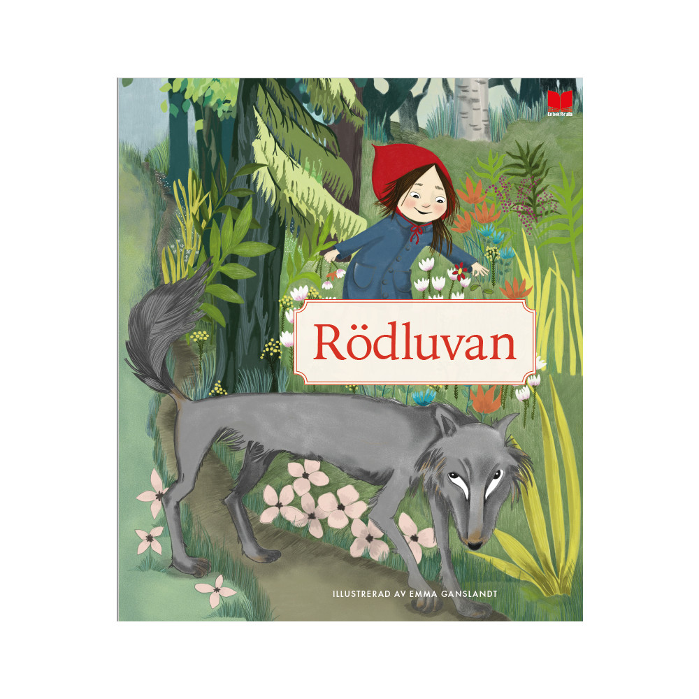 Produktbild för Rödluvan (inbunden)