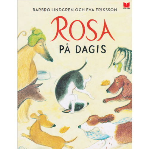 Barbro Lindgren Rosa på dagis (bok, kartonnage)