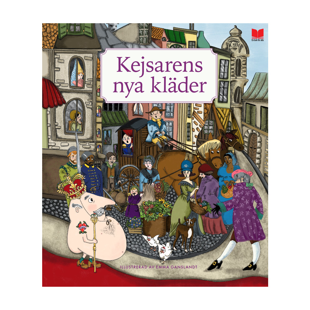 Produktbild för Kejsarens nya kläder (inbunden)