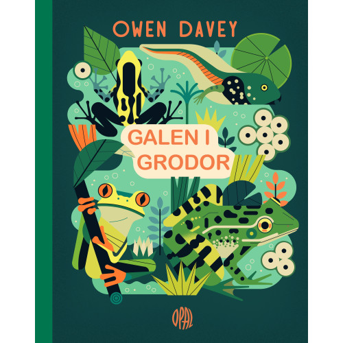 Owen Davey Galen i grodor (inbunden)