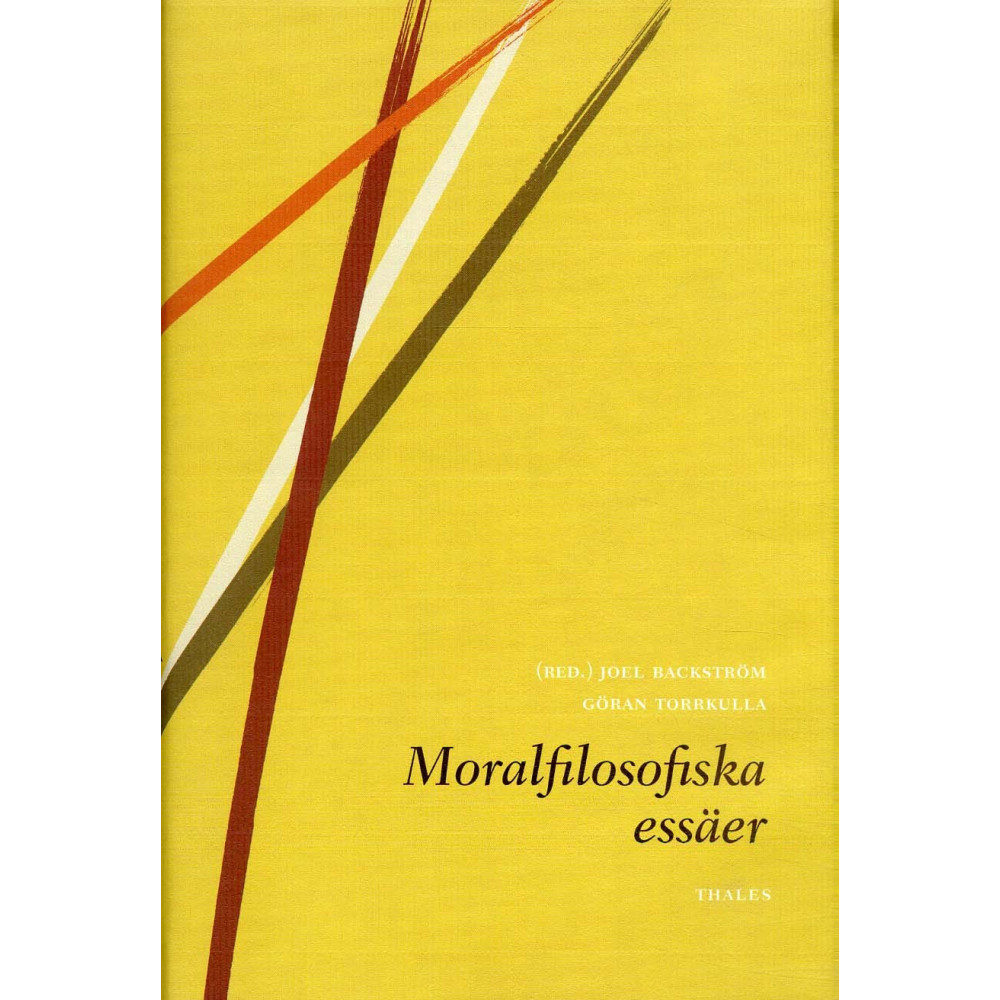 Produktbild för Moralfilosofiska essäer (inbunden)