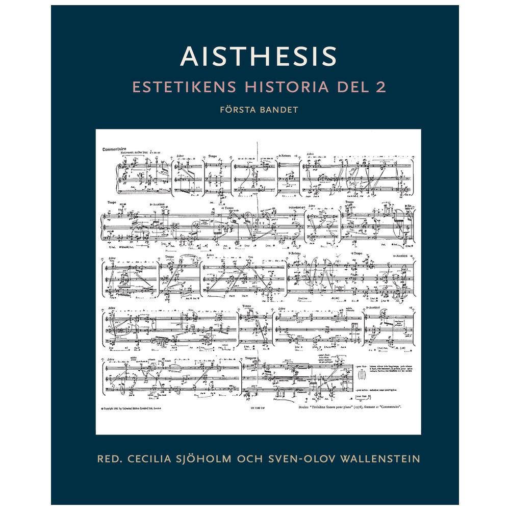 Produktbild för Aisthesis : estetikens historia. Del 2, första bandet (inbunden)