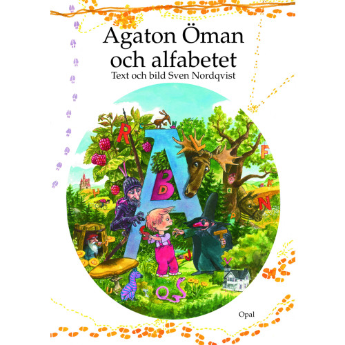 Sven Nordqvist Agaton Öman och alfabetet (inbunden)