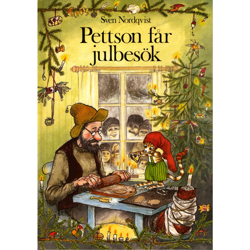 Produktbild för Pettson får julbesök (inbunden)