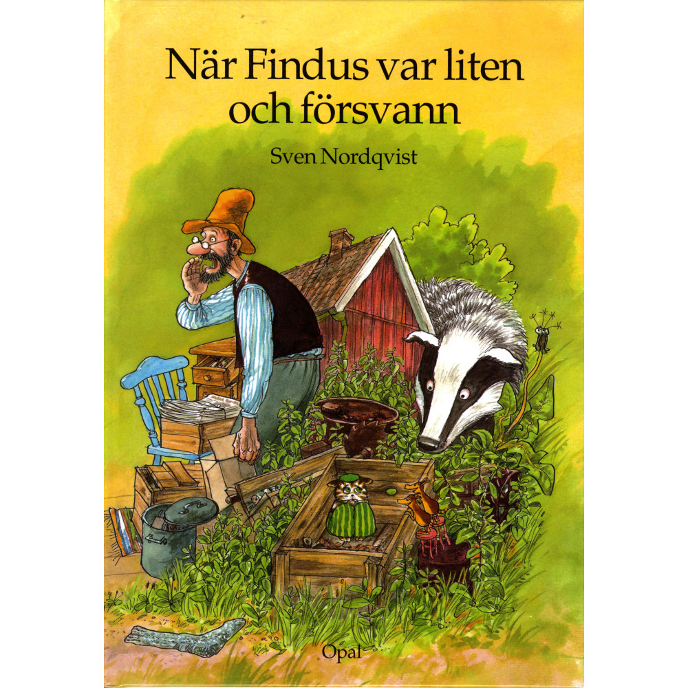 Produktbild för När Findus var liten och försvann (inbunden)