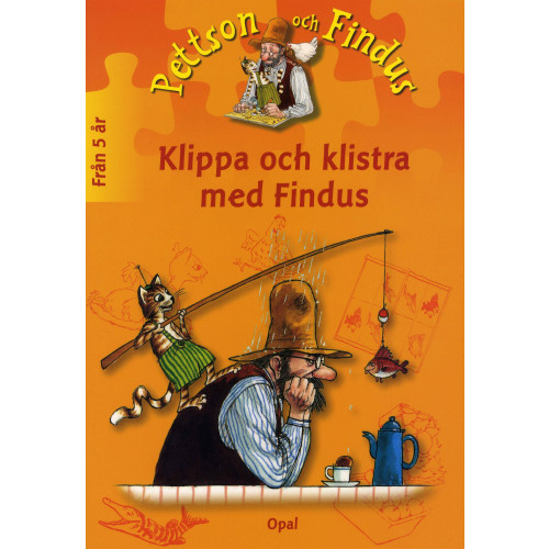 Christian Becker Klippa och klistra med Findus (häftad)