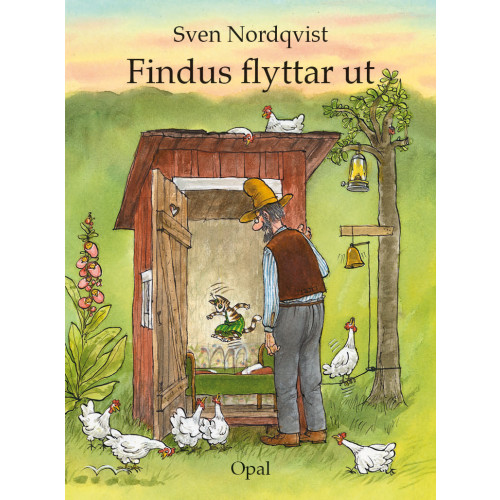 Sven Nordqvist Findus flyttar ut (med ljudbok) (inbunden)