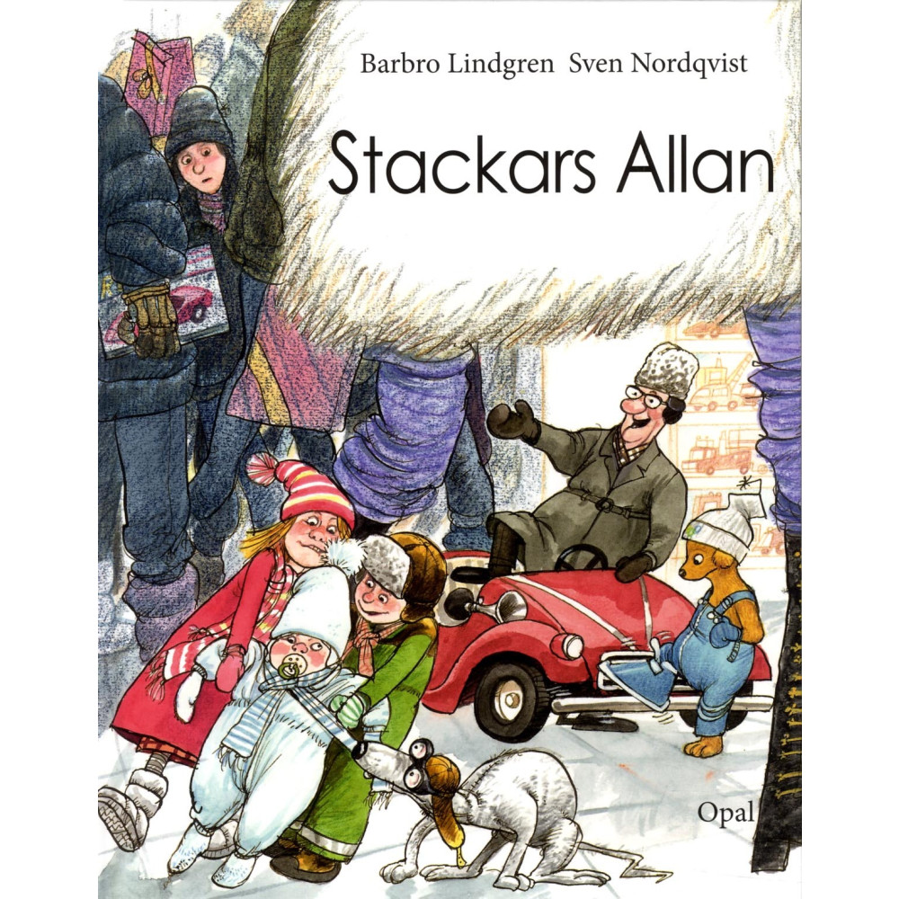 Produktbild för Stackars Allan (inbunden)