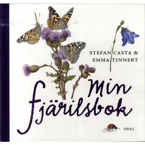 Stefan Casta Min fjärilsbok (bok, halvklotband)