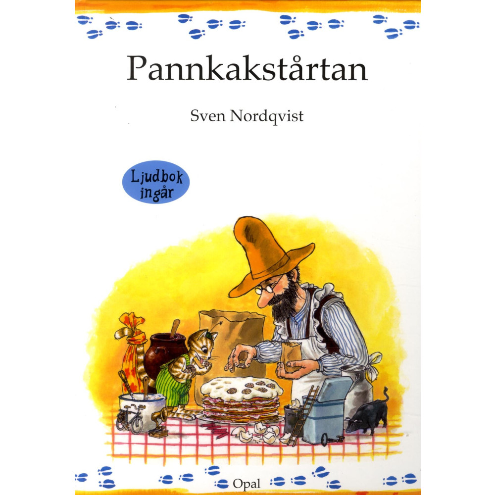 Produktbild för Pannkakstårtan (med ljudbok) (inbunden)