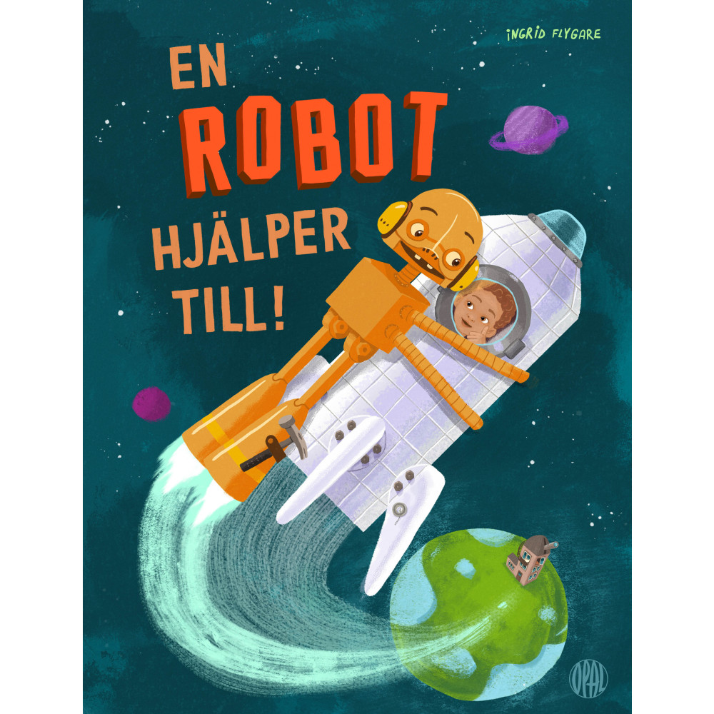 Produktbild för En robot hjälper till (inbunden)