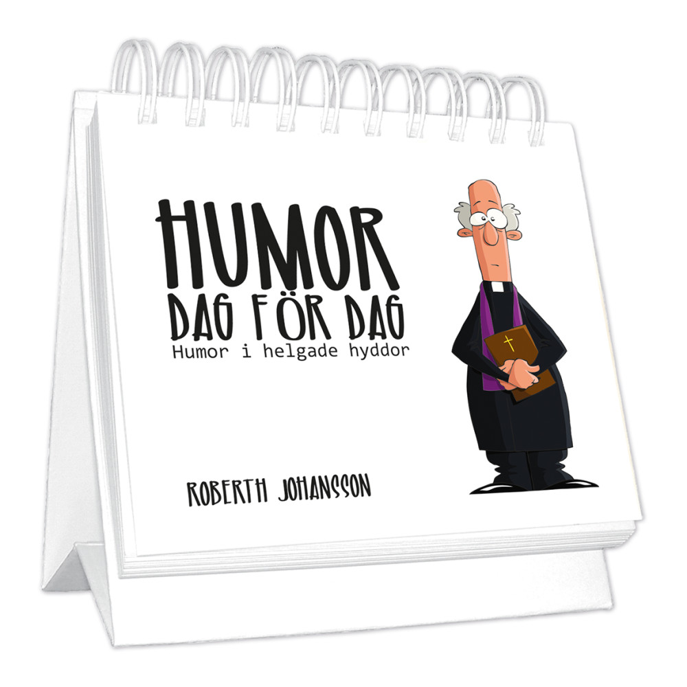 Produktbild för Humor dag för dag (bok, spiral)
