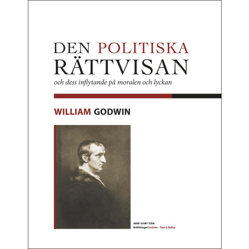William Godwin Den politiska rättvisan och dess inflytande på moralen och lyckan (bok, danskt band)