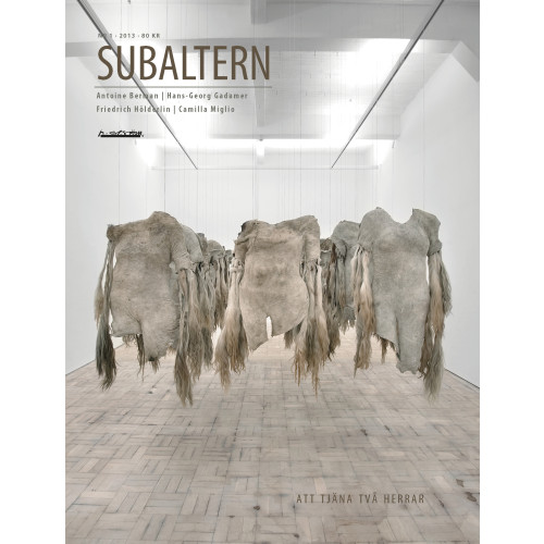 H:ström Text & Kultur Subaltern 1(2013) (häftad)