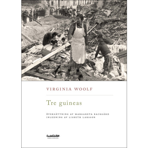 Virginia Woolf Tre guineas (bok, danskt band)