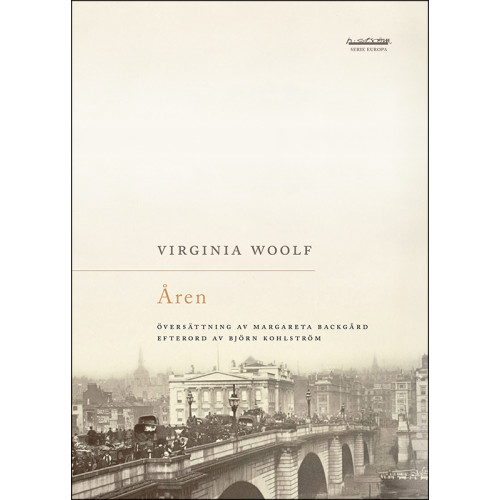 Virginia Woolf Åren (bok, danskt band)