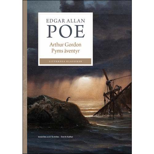 Edgar Allan Poe Arthur Gordon Pyms äventyr (bok, danskt band)