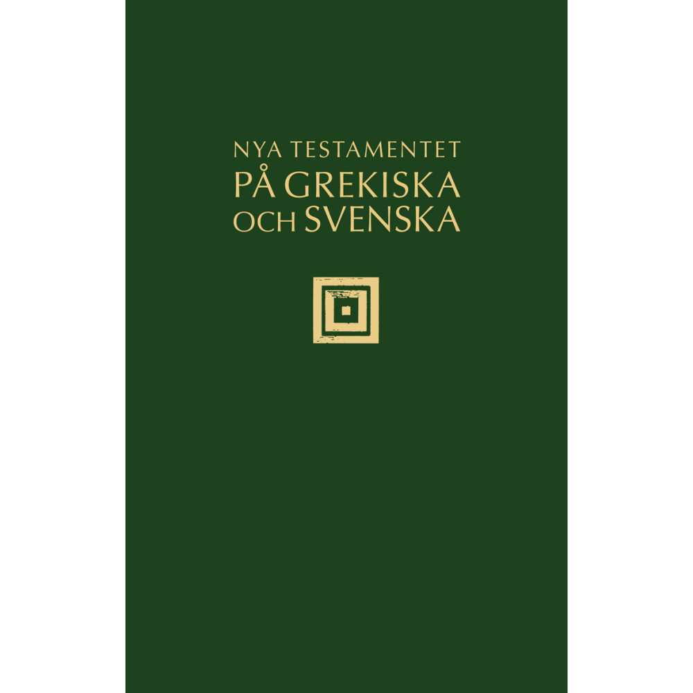 Produktbild för Nya testamentet på grekiska och svenska (inbunden)