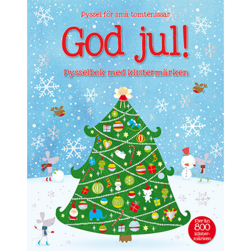 Tukan Förlag God Jul! :  pysselbok med klistermärken (häftad)